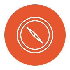 Compass icon